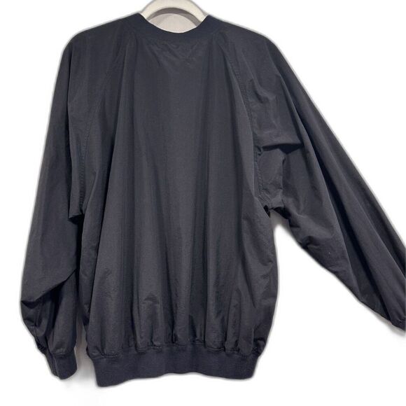 Vintage 90s Portland Trail Blazers XL Black Pullover Windbreaker – V-Neck - Picture 6 of 8